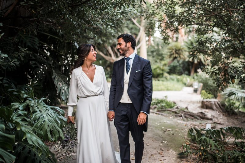 Wedding at La Concepción Botanical Gardens in Málaga – Isa Molina