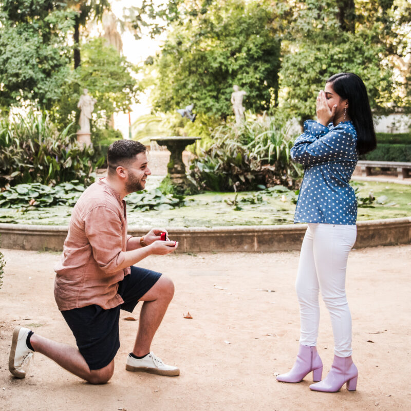 Surprise Marriage Proposal in Granada – Isa Molina