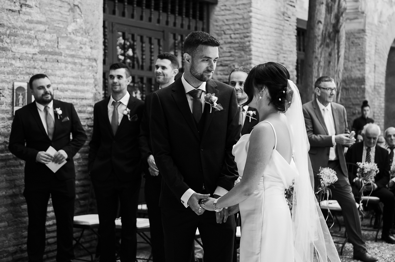 reportaje de boda en el Parador Granada