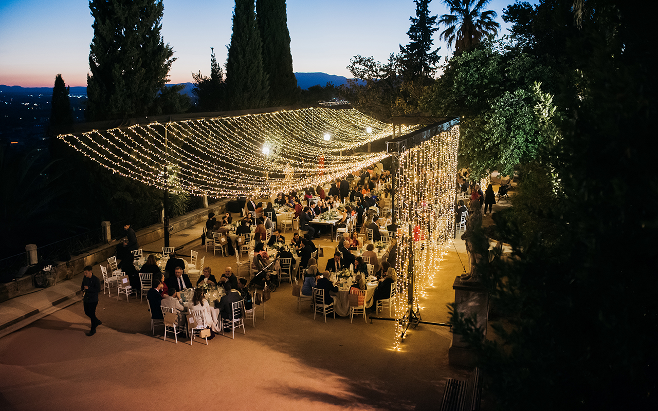 intimate celebration at Carmen de los Martires