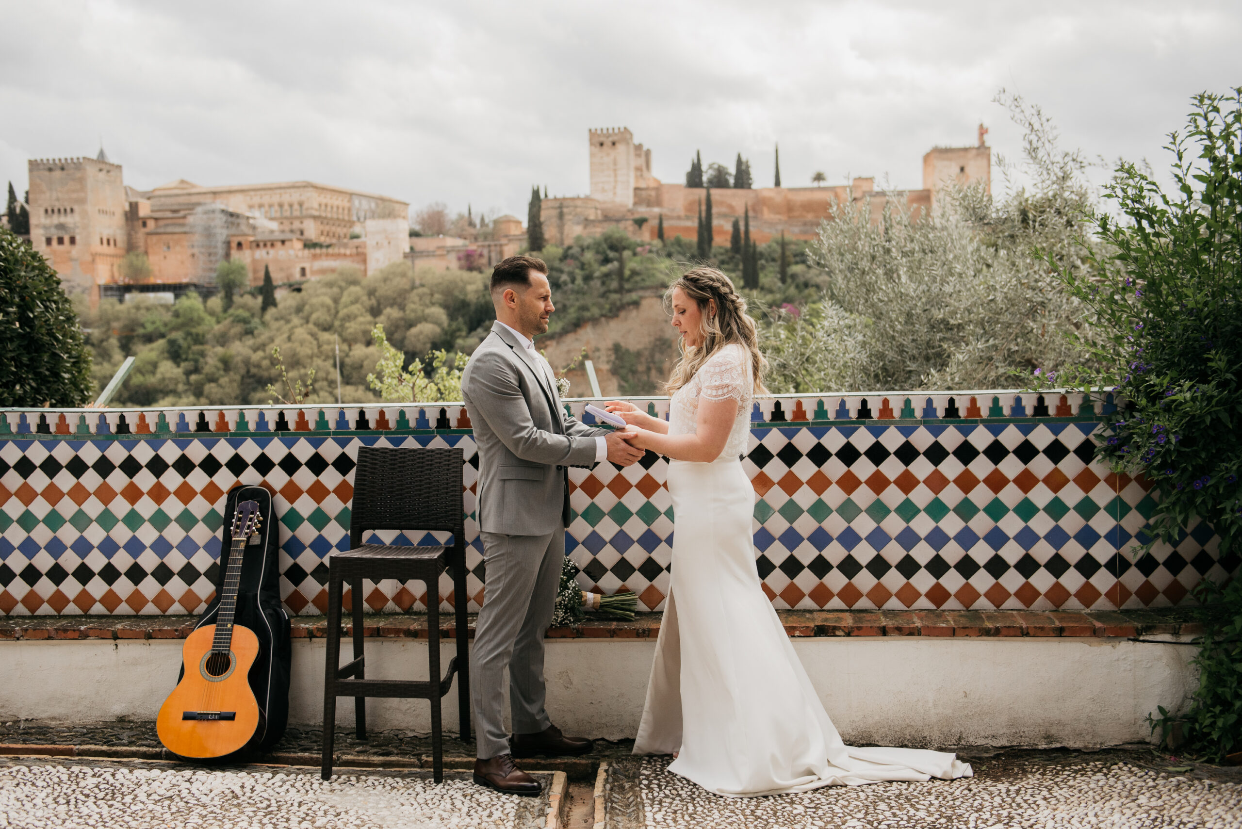 Fotografía de bodas en exteriores